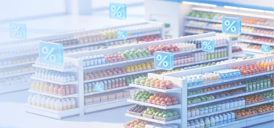 商旗财税一体门店销项税管理多门店差异化税率设置功能示意图