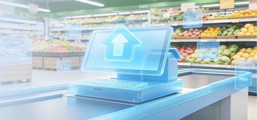 思迅eShop小象分布式集群架构读写分离万家门店高并发大促收银不卡顿功能示意图