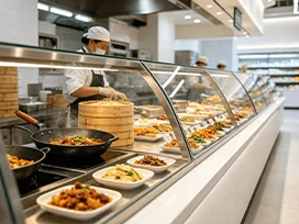 食品加工标准化后场场景图