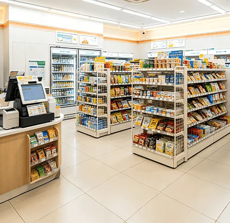 连锁便利店快速收银与多店统一补货痛点场景
