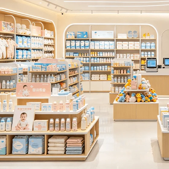 孕婴童用品专业店多品类进销存与会员营销管理场景