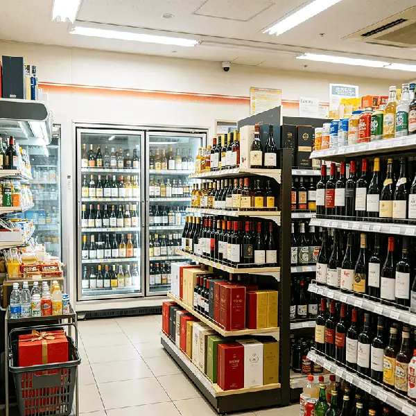 中小社区酒水/烟酒连锁超市选型占位图